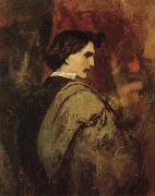 Anselm Feuerbach Self Portrait oil painting artist